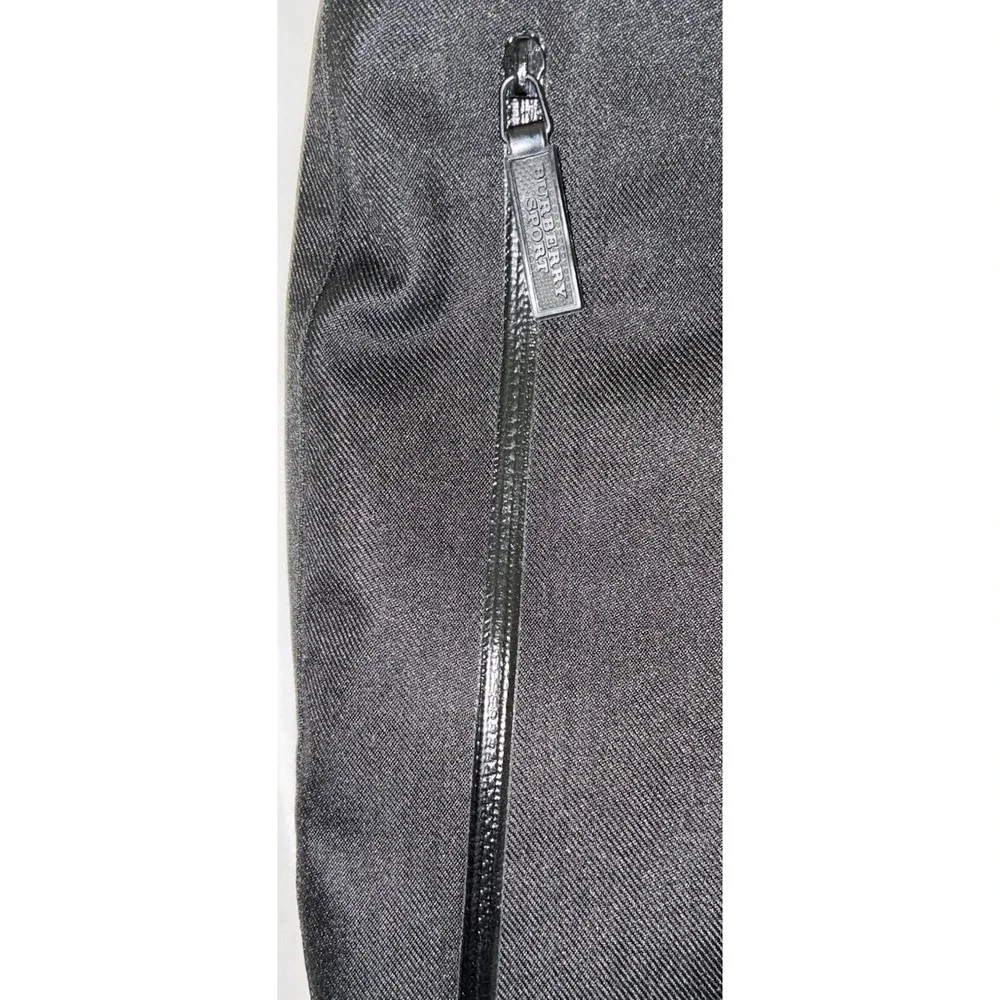BURBERRY Sport Ski Pants Men's L Black Snowboarding‎ RECCO Taped Insulated NEW - Picture 6 of 16